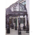 Garden outdoor wrought cast iron gazebo YL-E054